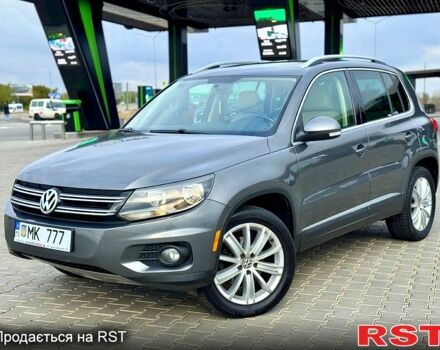 Сірий Фольксваген Тігуан, об'ємом двигуна 2 л та пробігом 184 тис. км за 11500 $, фото 1 на Automoto.ua