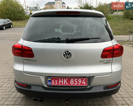 Серый Фольксваген Тигуан, объемом двигателя 2 л и пробегом 216 тыс. км за 10999 $, фото 13 на Automoto.ua