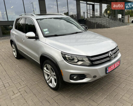 Серый Фольксваген Тигуан, объемом двигателя 2 л и пробегом 216 тыс. км за 10999 $, фото 16 на Automoto.ua