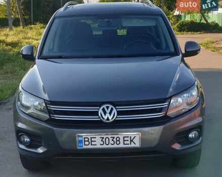 Сірий Фольксваген Тігуан, об'ємом двигуна 1.98 л та пробігом 227 тис. км за 11500 $, фото 1 на Automoto.ua