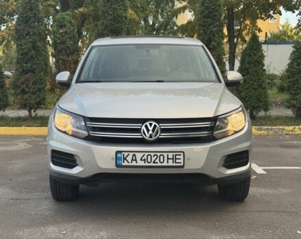 Серый Фольксваген Тигуан, объемом двигателя 2 л и пробегом 170 тыс. км за 9990 $, фото 1 на Automoto.ua