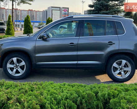 Серый Фольксваген Тигуан, объемом двигателя 2 л и пробегом 195 тыс. км за 10800 $, фото 3 на Automoto.ua