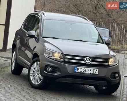 Серый Фольксваген Тигуан, объемом двигателя 1.98 л и пробегом 227 тыс. км за 10950 $, фото 2 на Automoto.ua