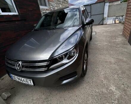Сірий Фольксваген Тігуан, об'ємом двигуна 1.98 л та пробігом 170 тис. км за 13000 $, фото 1 на Automoto.ua