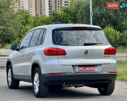 Серый Фольксваген Тигуан, объемом двигателя 1.98 л и пробегом 203 тыс. км за 10600 $, фото 12 на Automoto.ua