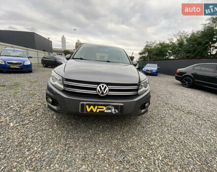 Серый Фольксваген Тигуан, объемом двигателя 1.98 л и пробегом 309 тыс. км за 9300 $, фото 2 на Automoto.ua