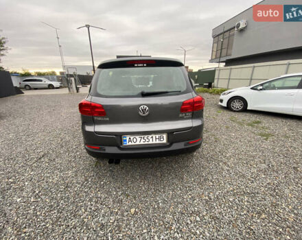 Серый Фольксваген Тигуан, объемом двигателя 1.98 л и пробегом 309 тыс. км за 9300 $, фото 6 на Automoto.ua