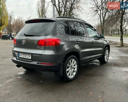 Серый Фольксваген Тигуан, объемом двигателя 2 л и пробегом 242 тыс. км за 13800 $, фото 3 на Automoto.ua