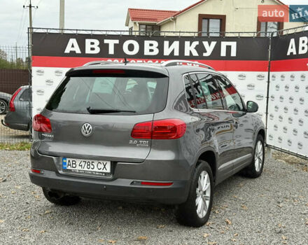 Серый Фольксваген Тигуан, объемом двигателя 2 л и пробегом 190 тыс. км за 13900 $, фото 4 на Automoto.ua