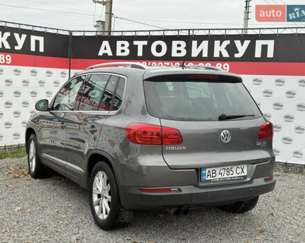 Серый Фольксваген Тигуан, объемом двигателя 2 л и пробегом 190 тыс. км за 13900 $, фото 5 на Automoto.ua