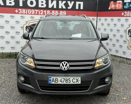 Серый Фольксваген Тигуан, объемом двигателя 2 л и пробегом 190 тыс. км за 13900 $, фото 1 на Automoto.ua
