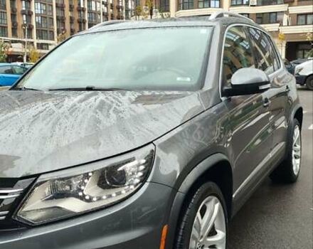 Серый Фольксваген Тигуан, объемом двигателя 1.98 л и пробегом 202 тыс. км за 13300 $, фото 5 на Automoto.ua