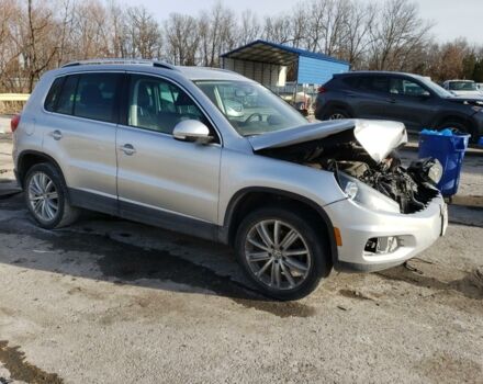 Серый Фольксваген Тигуан, объемом двигателя 2 л и пробегом 136 тыс. км за 7300 $, фото 2 на Automoto.ua