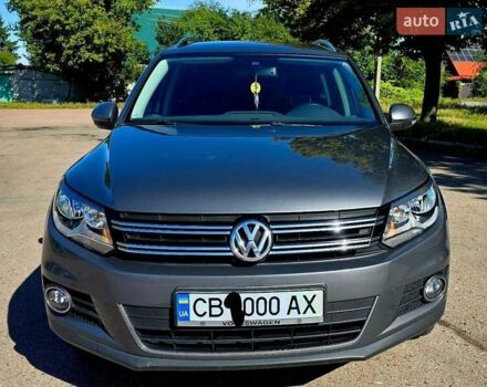 Серый Фольксваген Тигуан, объемом двигателя 1.98 л и пробегом 130 тыс. км за 14400 $, фото 4 на Automoto.ua