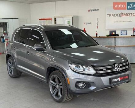 Серый Фольксваген Тигуан, объемом двигателя 2 л и пробегом 156 тыс. км за 12790 $, фото 6 на Automoto.ua