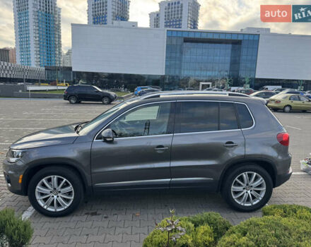 Серый Фольксваген Тигуан, объемом двигателя 1.98 л и пробегом 114 тыс. км за 14800 $, фото 1 на Automoto.ua