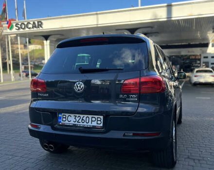 Серый Фольксваген Тигуан, объемом двигателя 2 л и пробегом 299 тыс. км за 13600 $, фото 4 на Automoto.ua