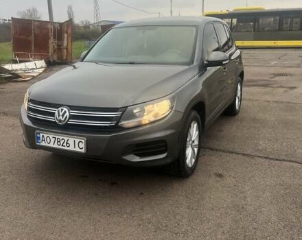 Сірий Фольксваген Тігуан, об'ємом двигуна 1.98 л та пробігом 214 тис. км за 11700 $, фото 4 на Automoto.ua