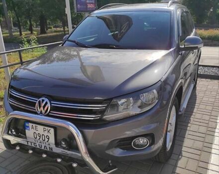Серый Фольксваген Тигуан, объемом двигателя 1.98 л и пробегом 178 тыс. км за 14950 $, фото 16 на Automoto.ua