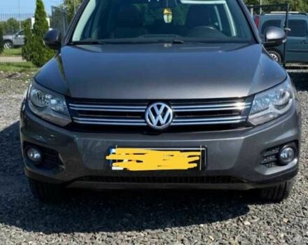 Сірий Фольксваген Тігуан, об'ємом двигуна 2 л та пробігом 166 тис. км за 13900 $, фото 1 на Automoto.ua