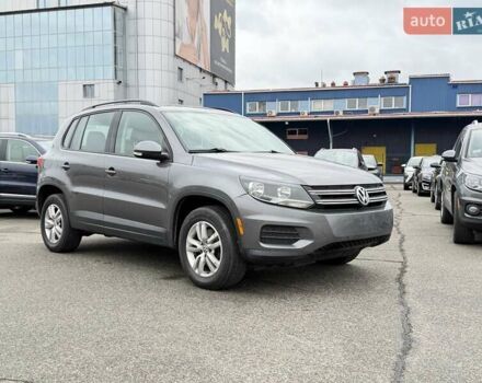 Серый Фольксваген Тигуан, объемом двигателя 2 л и пробегом 196 тыс. км за 8900 $, фото 1 на Automoto.ua