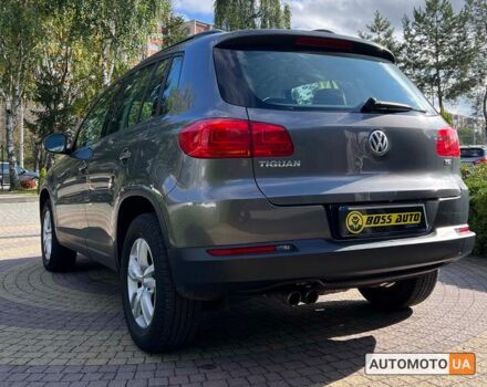 Сірий Фольксваген Тігуан, об'ємом двигуна 2 л та пробігом 243 тис. км за 13200 $, фото 4 на Automoto.ua