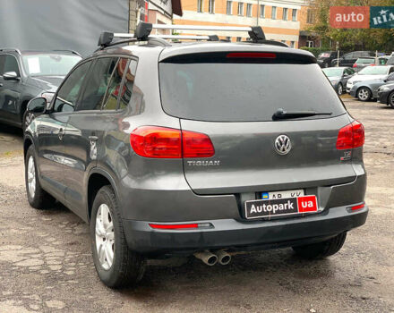 Серый Фольксваген Тигуан, объемом двигателя 2 л и пробегом 195 тыс. км за 15340 $, фото 5 на Automoto.ua