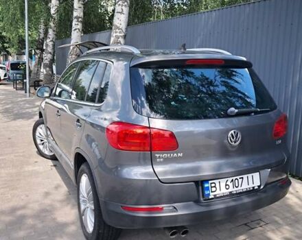 Серый Фольксваген Тигуан, объемом двигателя 1.98 л и пробегом 198 тыс. км за 14500 $, фото 21 на Automoto.ua