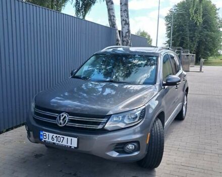 Серый Фольксваген Тигуан, объемом двигателя 1.98 л и пробегом 198 тыс. км за 14500 $, фото 24 на Automoto.ua