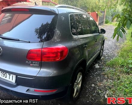 Серый Фольксваген Тигуан, объемом двигателя 2 л и пробегом 159 тыс. км за 16000 $, фото 1 на Automoto.ua