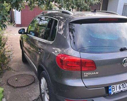 Серый Фольксваген Тигуан, объемом двигателя 1.98 л и пробегом 198 тыс. км за 14500 $, фото 6 на Automoto.ua