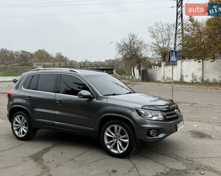 Серый Фольксваген Тигуан, объемом двигателя 2 л и пробегом 163 тыс. км за 15700 $, фото 19 на Automoto.ua