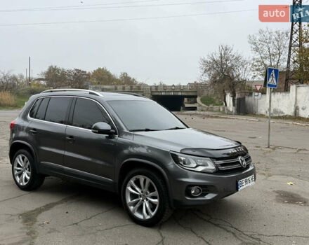 Серый Фольксваген Тигуан, объемом двигателя 2 л и пробегом 163 тыс. км за 15700 $, фото 24 на Automoto.ua
