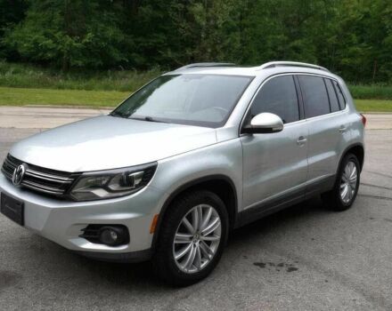 Серый Фольксваген Тигуан, объемом двигателя 2 л и пробегом 77 тыс. км за 4500 $, фото 2 на Automoto.ua
