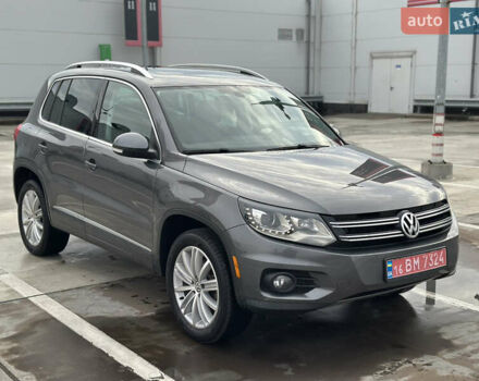Серый Фольксваген Тигуан, объемом двигателя 1.98 л и пробегом 105 тыс. км за 15400 $, фото 2 на Automoto.ua