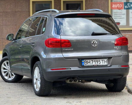 Серый Фольксваген Тигуан, объемом двигателя 1.97 л и пробегом 124 тыс. км за 17200 $, фото 12 на Automoto.ua