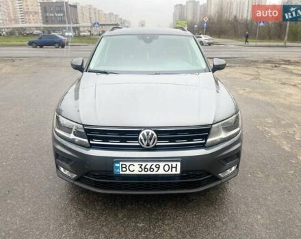 Серый Фольксваген Тигуан, объемом двигателя 1.98 л и пробегом 170 тыс. км за 18999 $, фото 1 на Automoto.ua