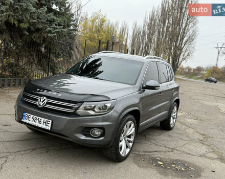 Серый Фольксваген Тигуан, объемом двигателя 2 л и пробегом 163 тыс. км за 15700 $, фото 28 на Automoto.ua