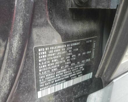 Сірий Фольксваген Тігуан, об'ємом двигуна 2 л та пробігом 135 тис. км за 2300 $, фото 12 на Automoto.ua