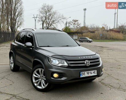 Серый Фольксваген Тигуан, объемом двигателя 2 л и пробегом 163 тыс. км за 15700 $, фото 13 на Automoto.ua