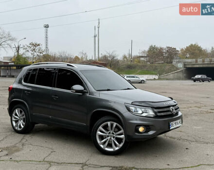 Серый Фольксваген Тигуан, объемом двигателя 2 л и пробегом 163 тыс. км за 15700 $, фото 6 на Automoto.ua