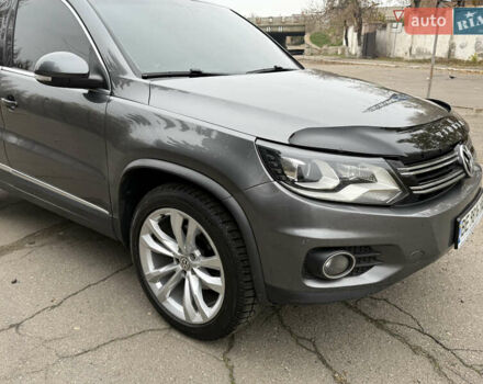 Серый Фольксваген Тигуан, объемом двигателя 2 л и пробегом 163 тыс. км за 15700 $, фото 12 на Automoto.ua