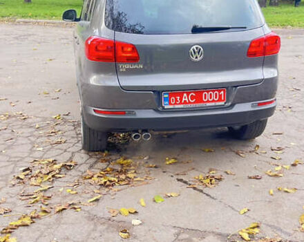 Сірий Фольксваген Тігуан, об'ємом двигуна 1.98 л та пробігом 124 тис. км за 13590 $, фото 13 на Automoto.ua