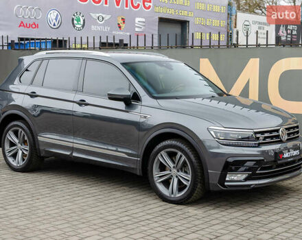 Серый Фольксваген Тигуан, объемом двигателя 1.98 л и пробегом 124 тыс. км за 25700 $, фото 2 на Automoto.ua