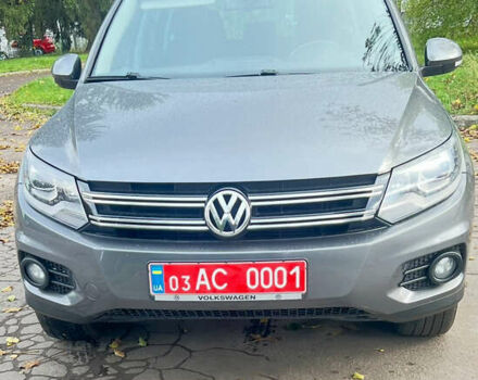 Сірий Фольксваген Тігуан, об'ємом двигуна 1.98 л та пробігом 124 тис. км за 13590 $, фото 1 на Automoto.ua