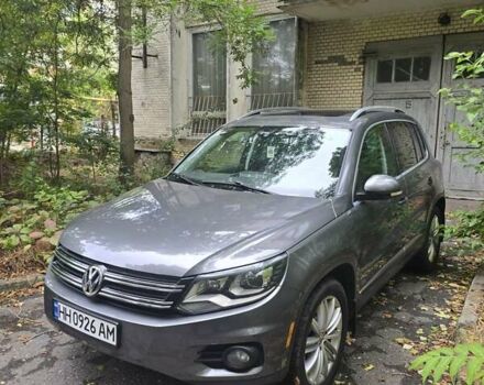 Серый Фольксваген Тигуан, объемом двигателя 1.98 л и пробегом 153 тыс. км за 14300 $, фото 8 на Automoto.ua