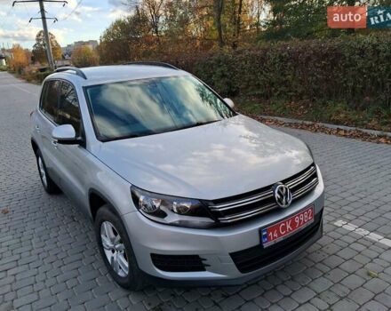 Сірий Фольксваген Тігуан, об'ємом двигуна 2 л та пробігом 190 тис. км за 11650 $, фото 27 на Automoto.ua