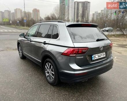 Серый Фольксваген Тигуан, объемом двигателя 1.98 л и пробегом 170 тыс. км за 18999 $, фото 7 на Automoto.ua