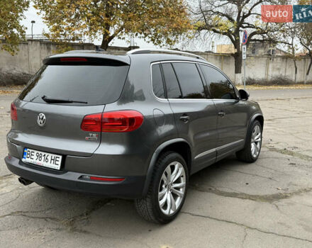 Серый Фольксваген Тигуан, объемом двигателя 2 л и пробегом 163 тыс. км за 15700 $, фото 22 на Automoto.ua