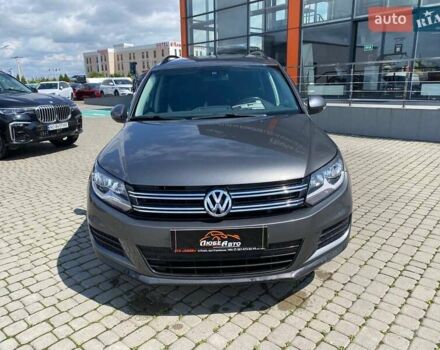 Серый Фольксваген Тигуан, объемом двигателя 1.98 л и пробегом 99 тыс. км за 12300 $, фото 1 на Automoto.ua